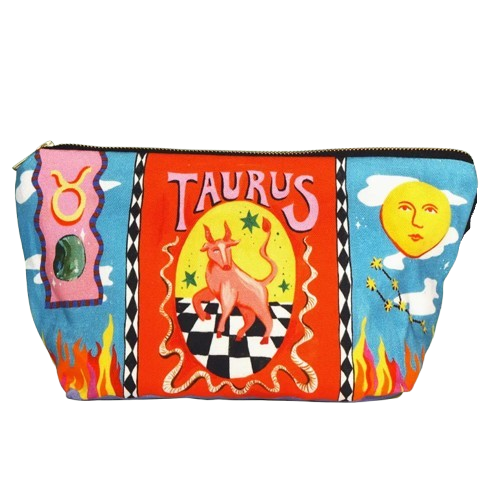 Zodiac Zipper Pouch