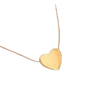 Flat Heart Necklace