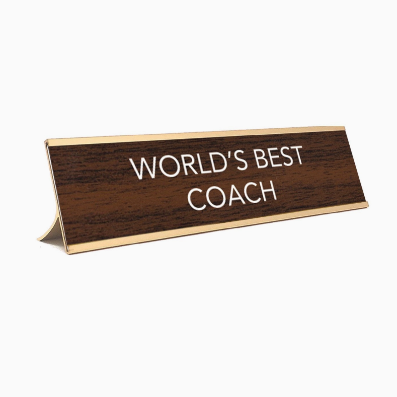 Desk Plate
