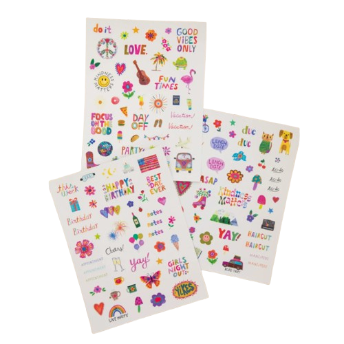 Planner Sticker Set, Set of 3