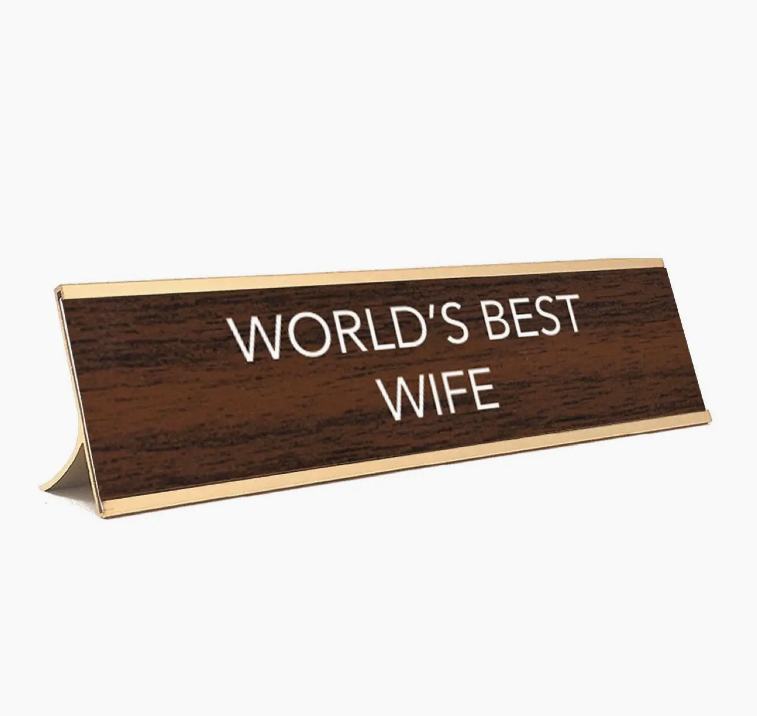 Desk Plate