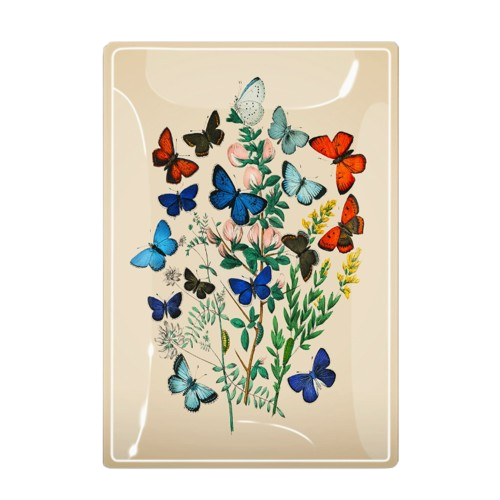 Decoupage Glass Tray - Small