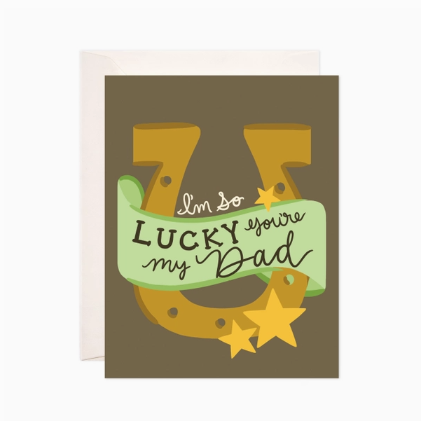 Lucky Dad Card