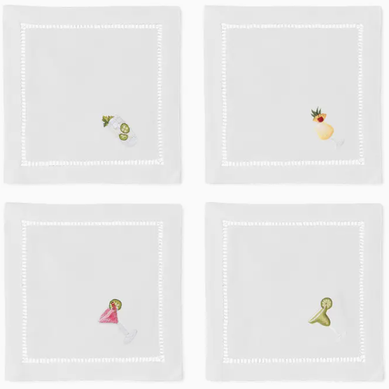 Cocktail Napkins - Set of 4