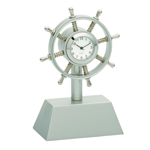 Ship Wheel Clock