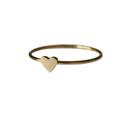 Gold Heart Ring