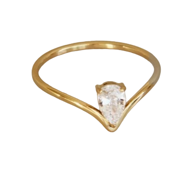 Teardrop Ring