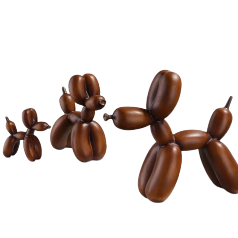 Wood Like Balloon Dog