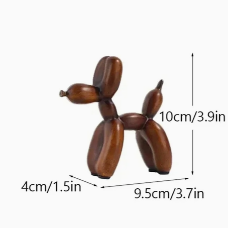 Wood Like Balloon Dog