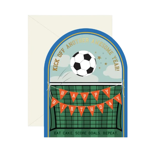 Soccer Birthday Card