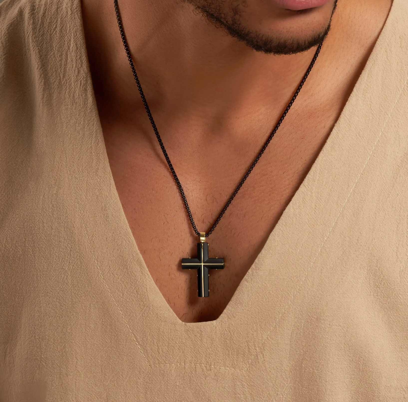 Spiritual Cross Necklace