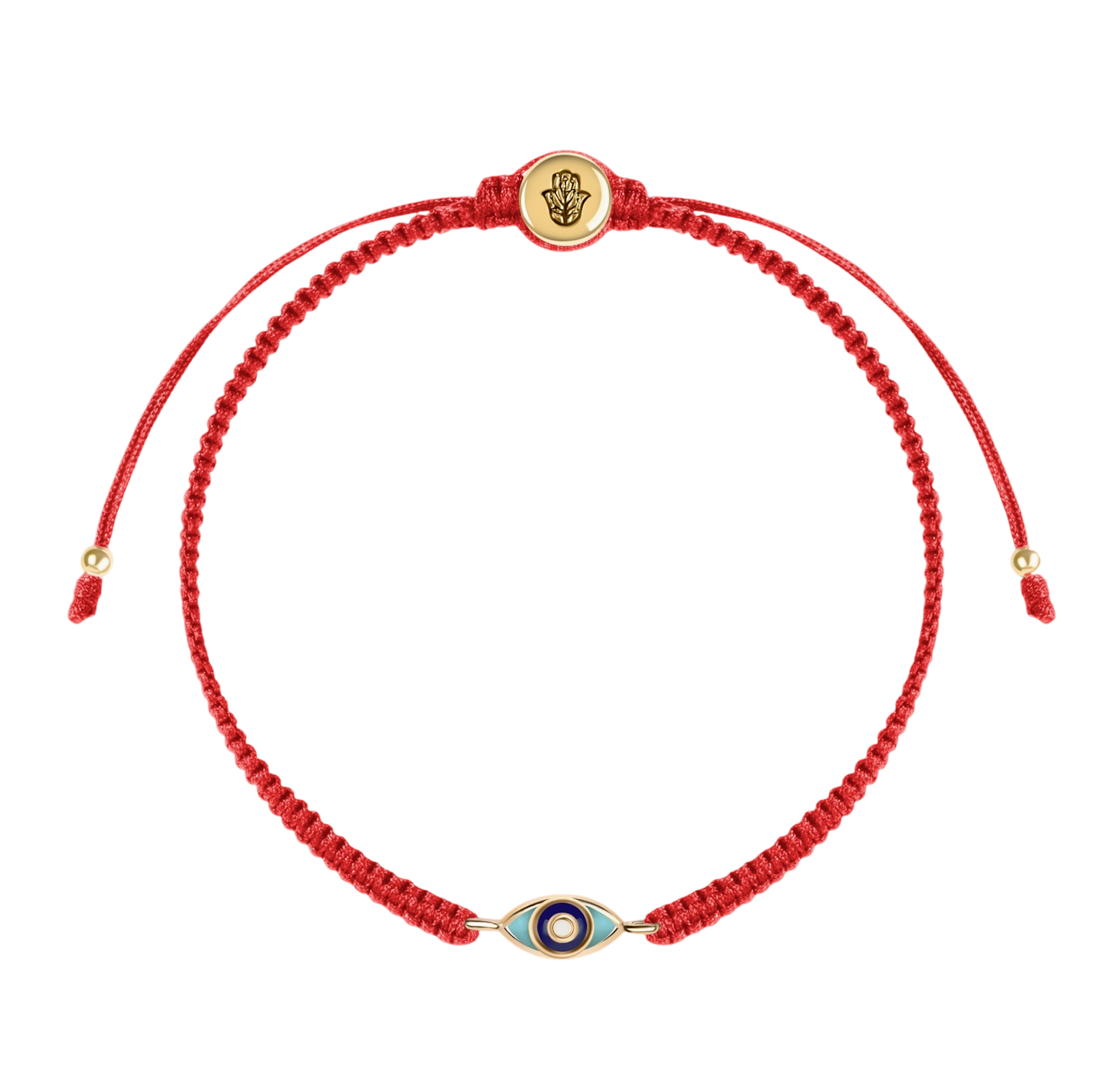 Red String Eye Bracelet