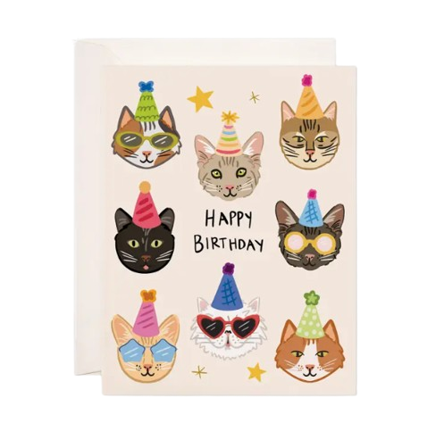Birthday Cats Card