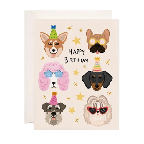 Birthday Dogs Card
