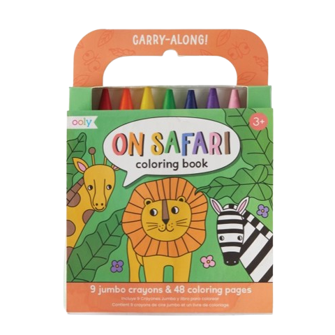 Garden Pals Coloring Book and Crayon