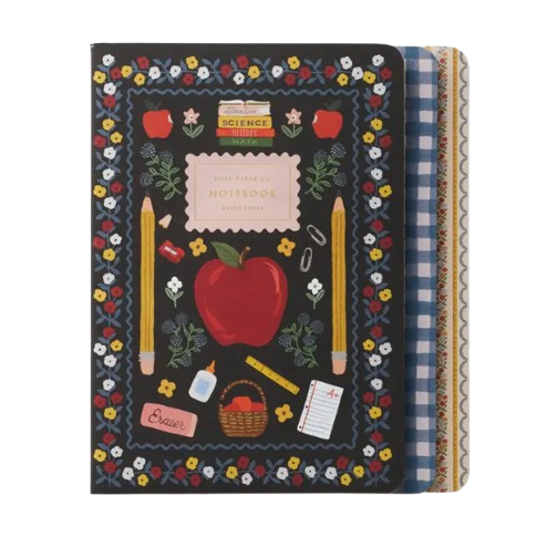 Assorted Notebooks Set of 3