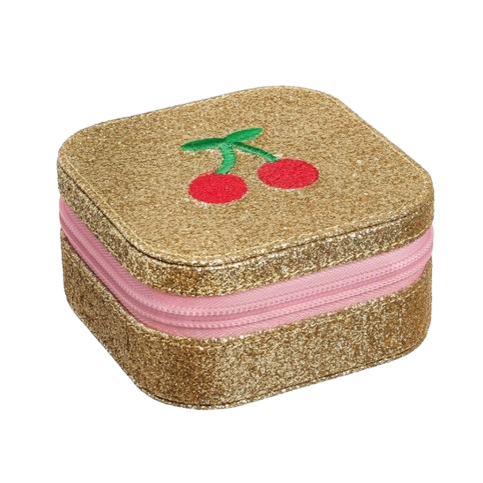 Cherry Glitter Jewelry Box