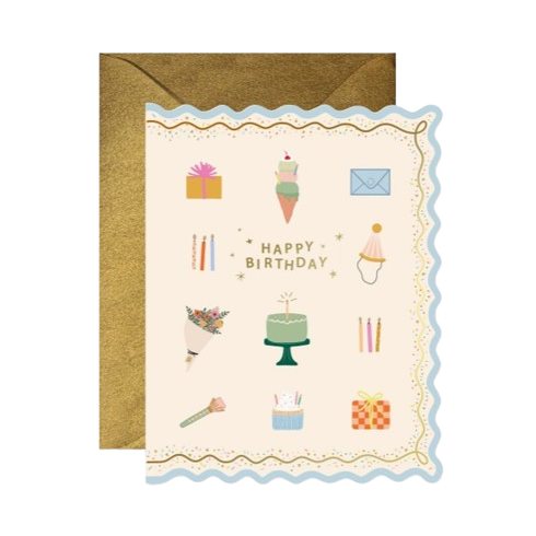 Birthday Icons Card