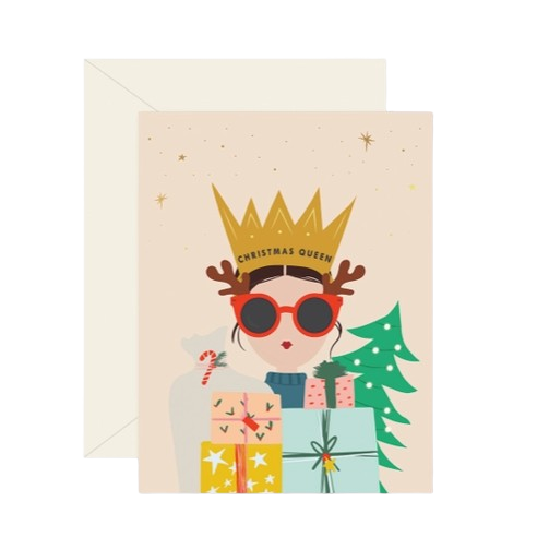 Christmas Queen Card