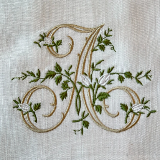 Floral Mono Cocktail Napkins