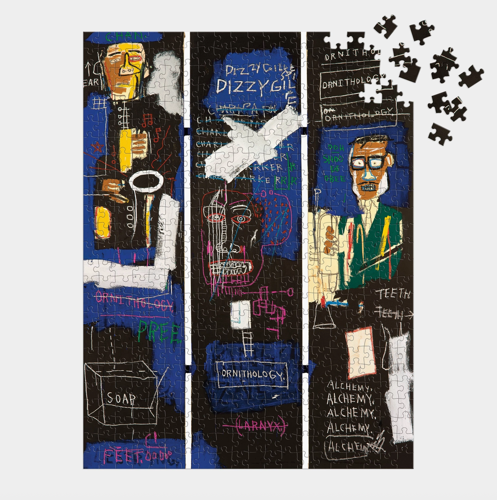 Basquiat 500 Pc Book Puzzle