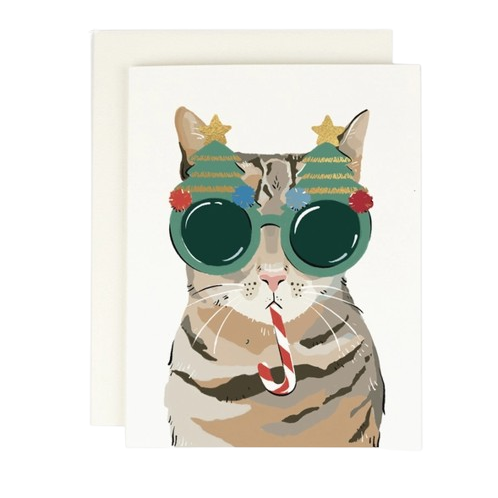 Merry Cat Card
