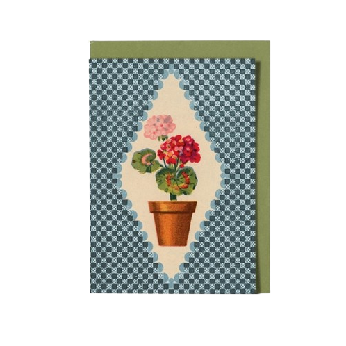 Geranium Card