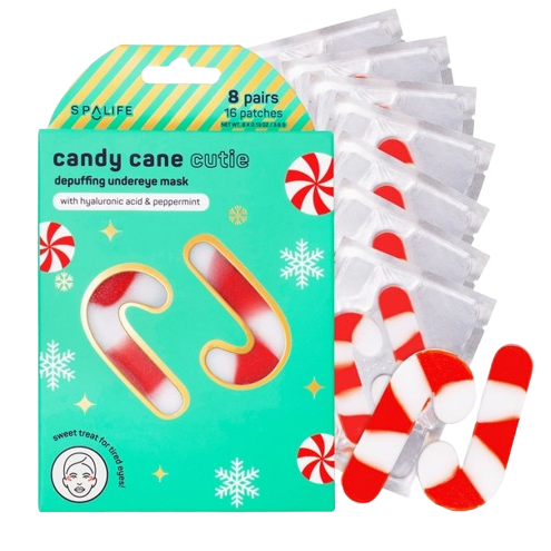 Candy Cane Undereye Patches