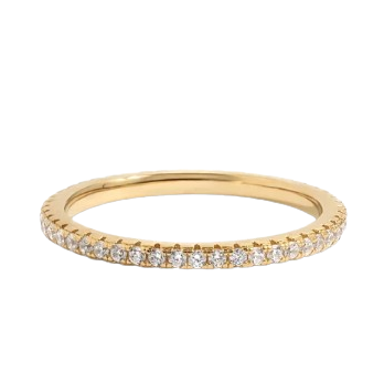 Colored Eternity Band Ring