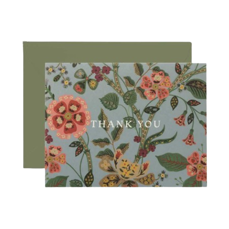 Floral Thank You Card