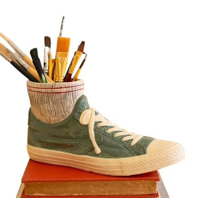 Sneaker Vase