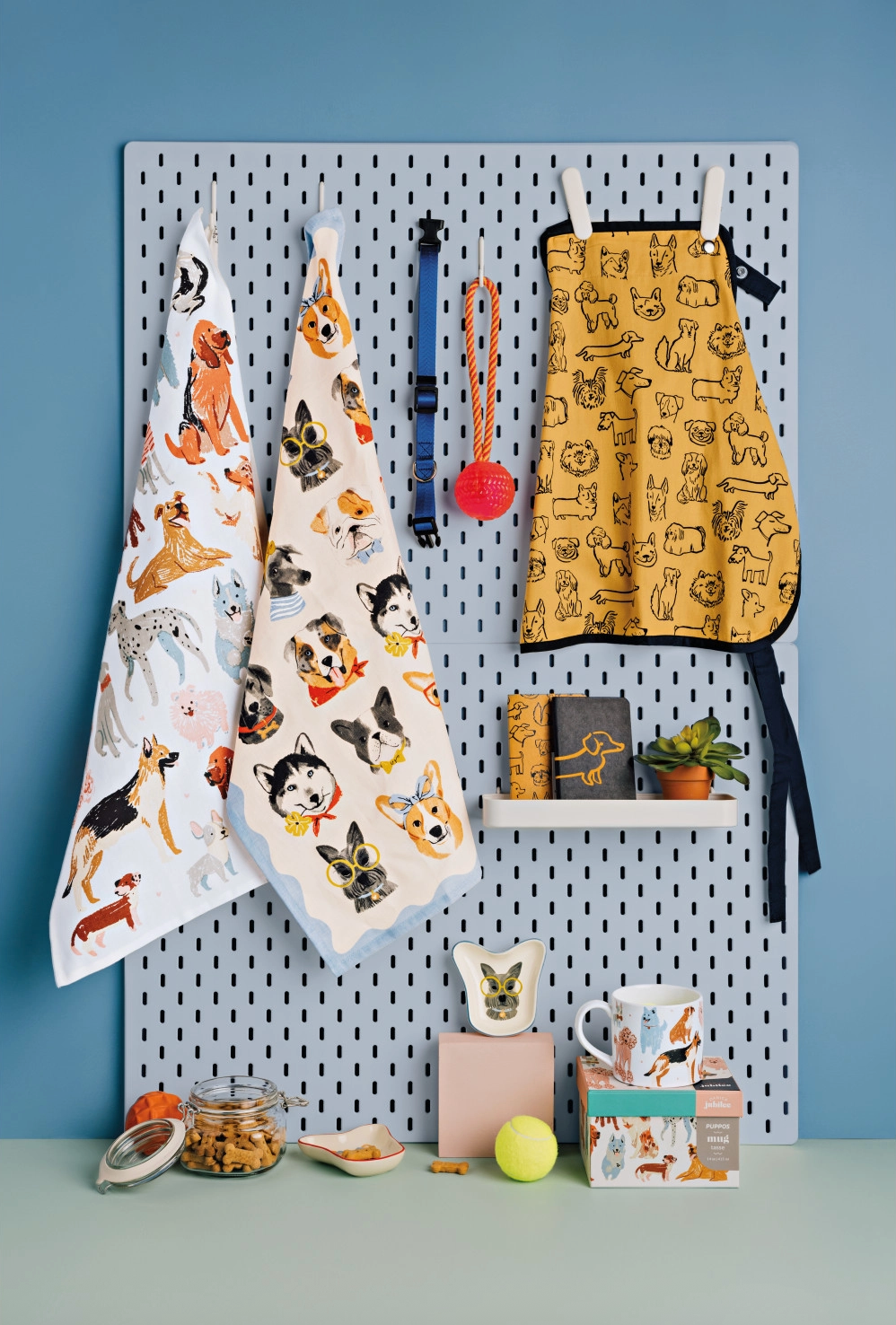 Uptown Dog Dishtowel