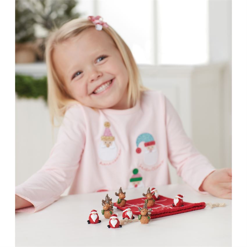 Tic Tac Toe Xmas Set