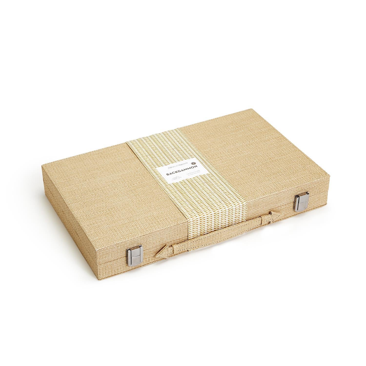 Cane Backgammon Set