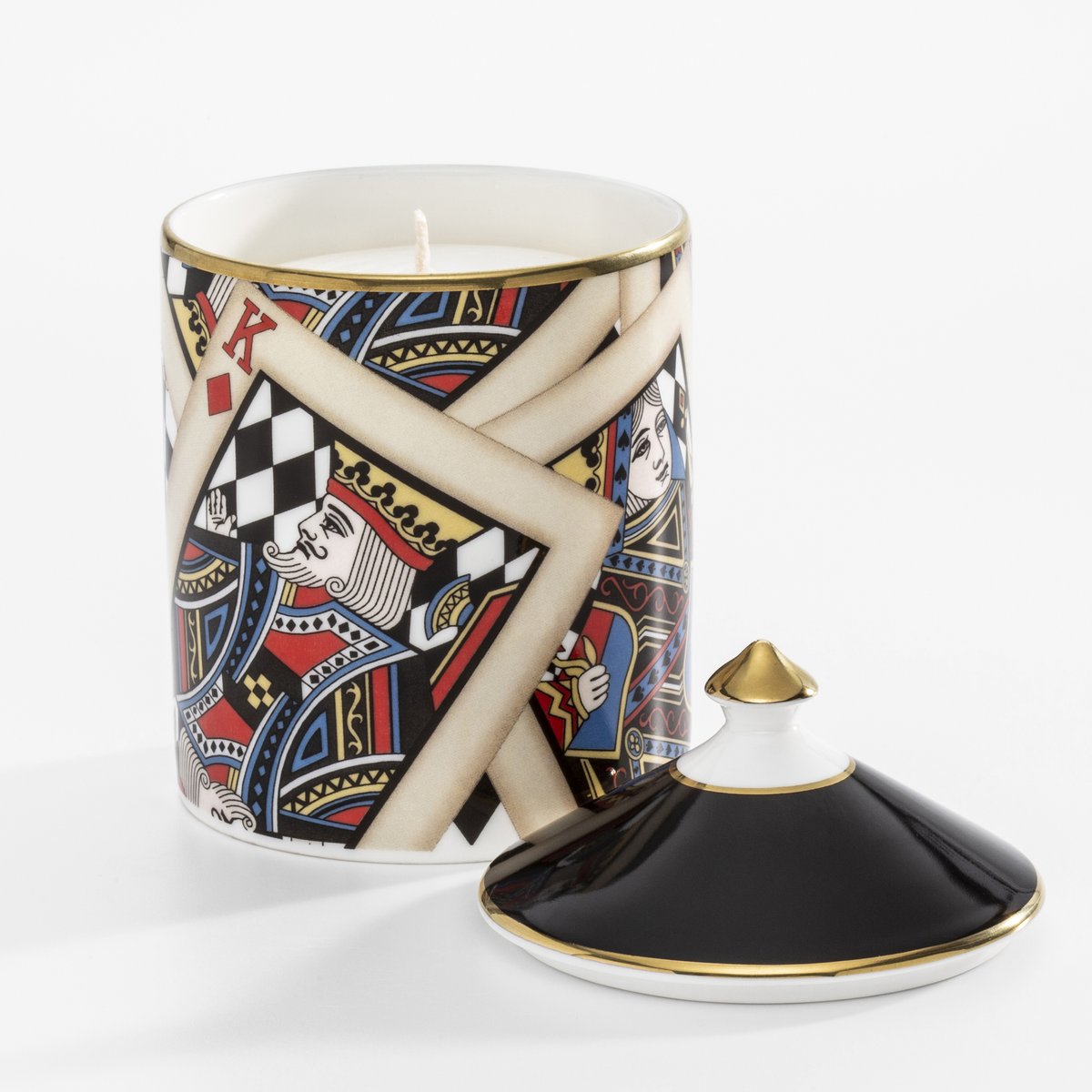 Lidded Bone China Candle