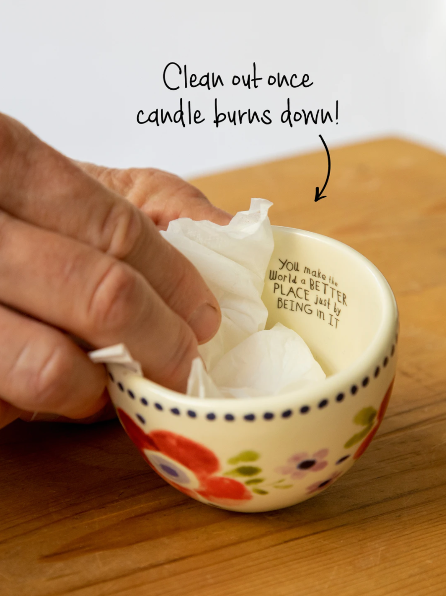 Secret Message Candle