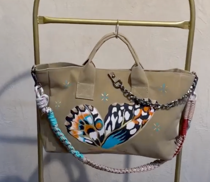 Handpainted Bag