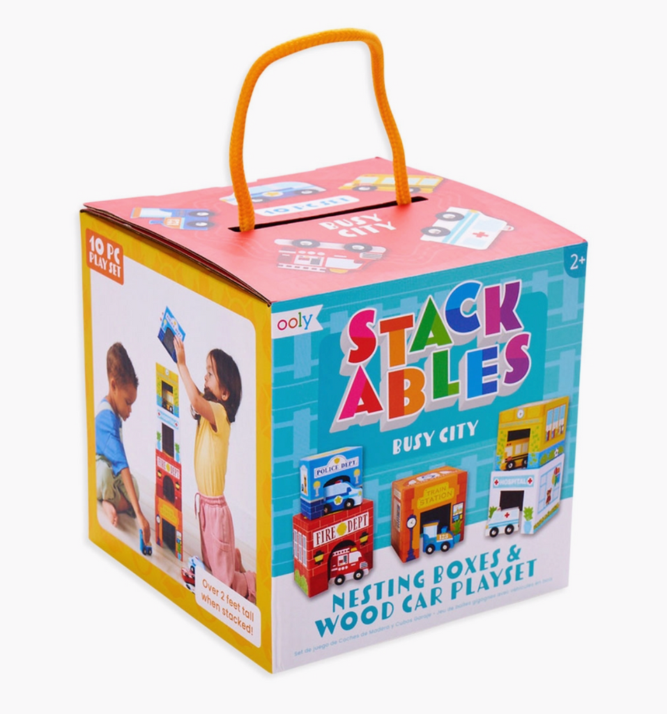 Stackable Carboard Toys & Cars