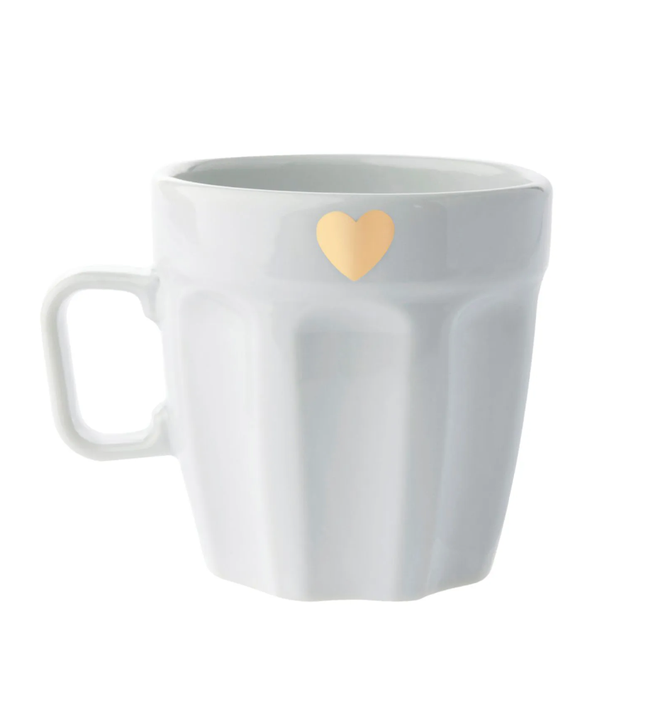 Heart Ceramic Coffee Mug