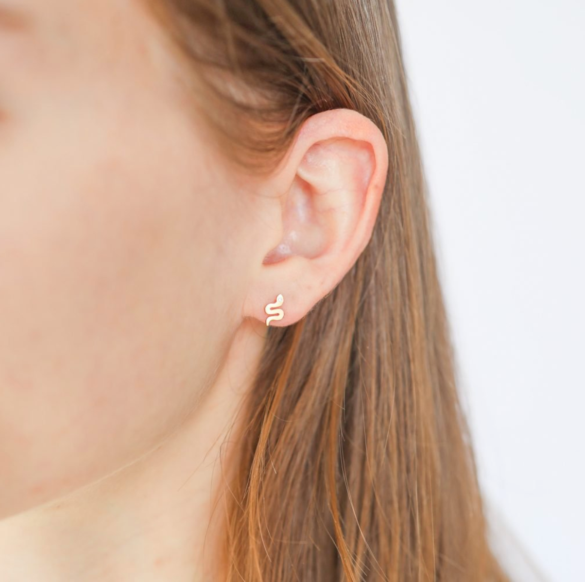 Snake Stud Earrings