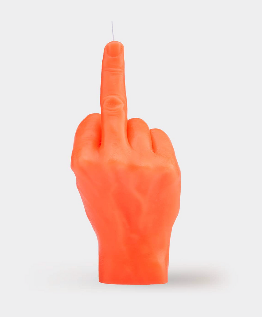 Hand Gesture Candle - F**k You