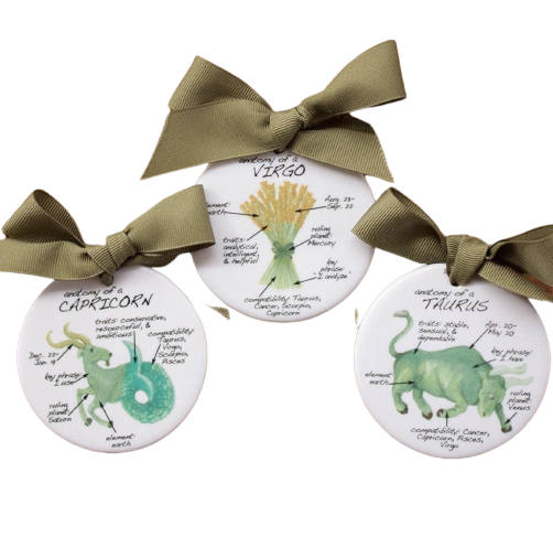 Zodiac Anatomy Ornament