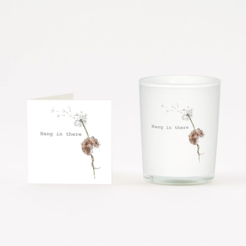 Card and Candle - Hang In There