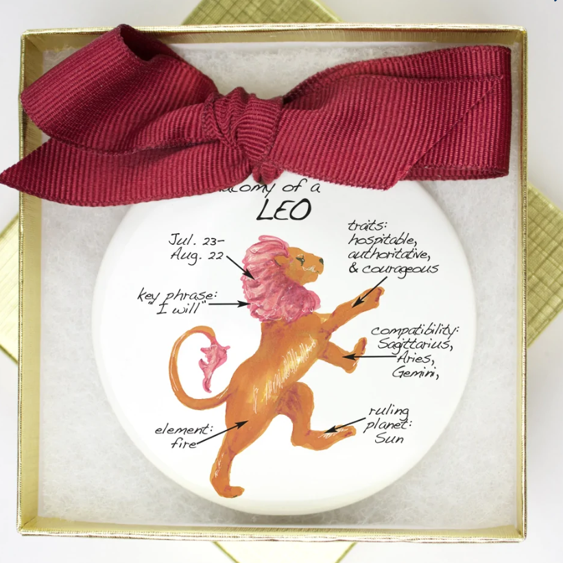 Zodiac Anatomy Ornament