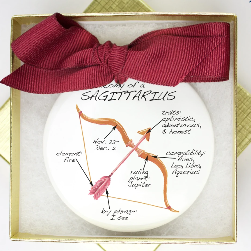 Zodiac Anatomy Ornament