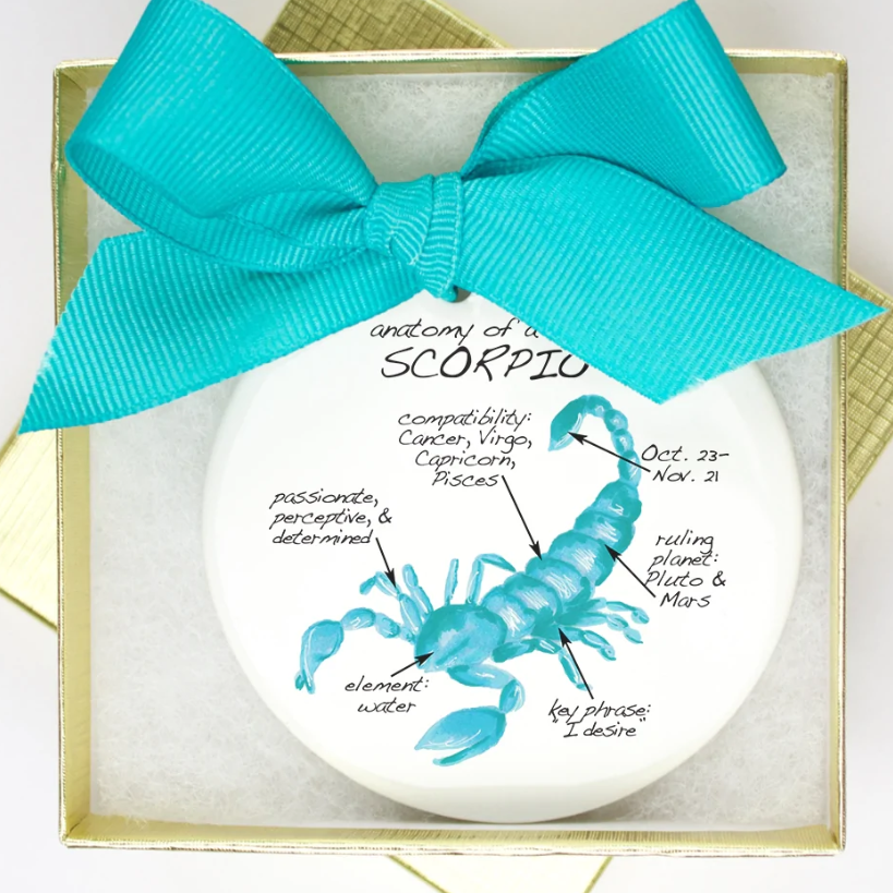 Zodiac Anatomy Ornament