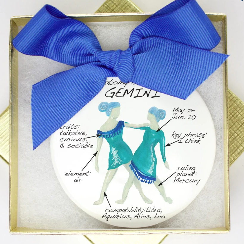 Zodiac Anatomy Ornament