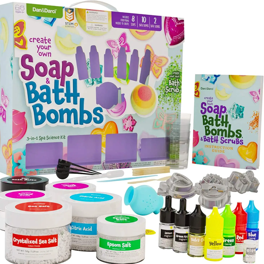 Mega Bath Bomb and Scrub Making kit