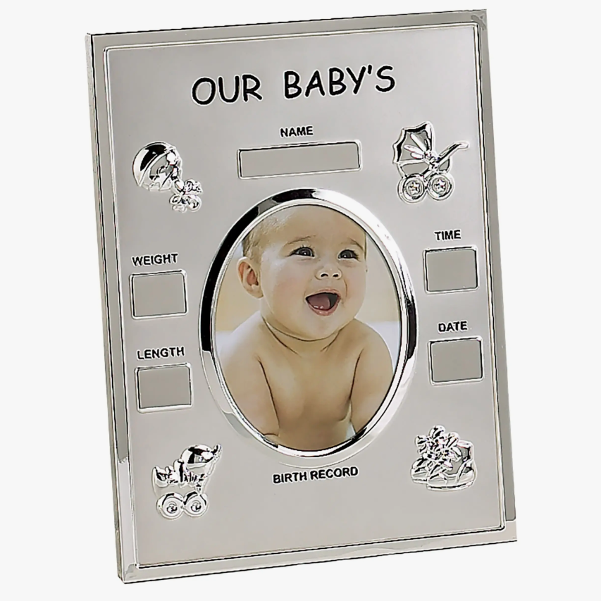 Baby Record Plaque
