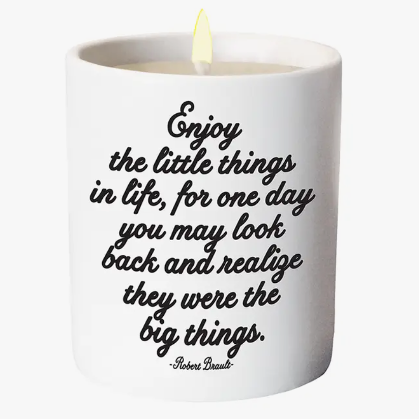 Candle Enjoy Little Things